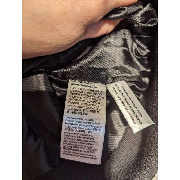 Calvin Klein vegan leather jacket size xl * - Picture 5 of 5